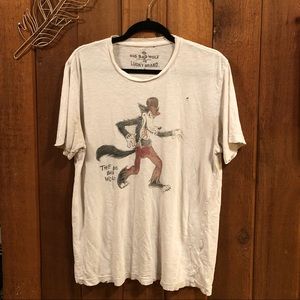 Vintage Lucky Brand Big Bad Wolf Tee